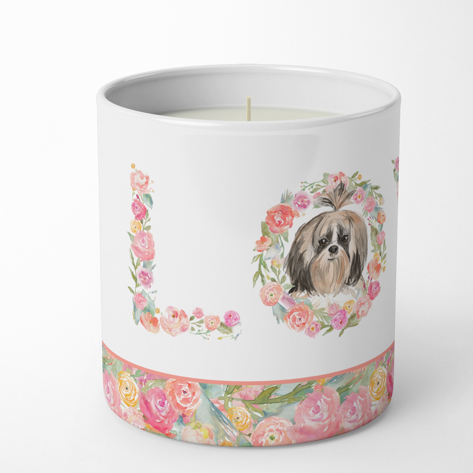 Buy this Shih Tzu Love 10 oz Decorative Soy Candle