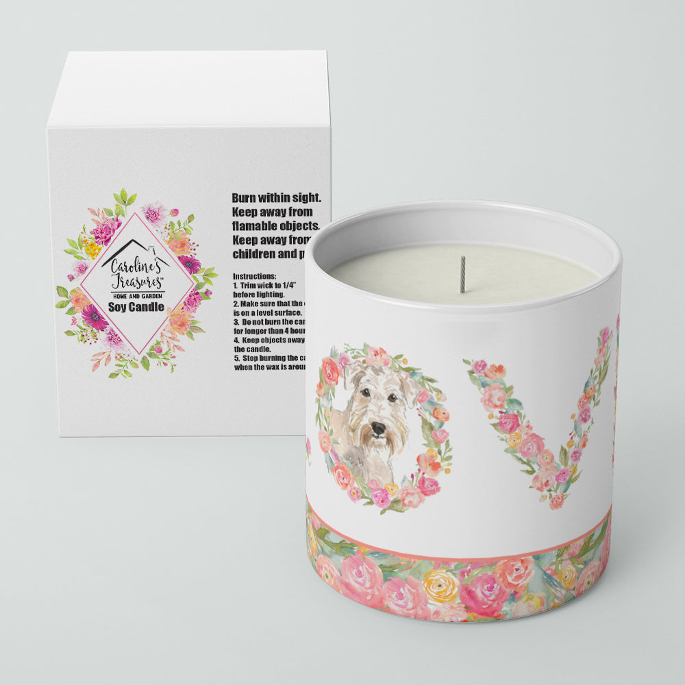 Wheaten Terrier Love 10 oz Decorative Soy Candle - the-store.com