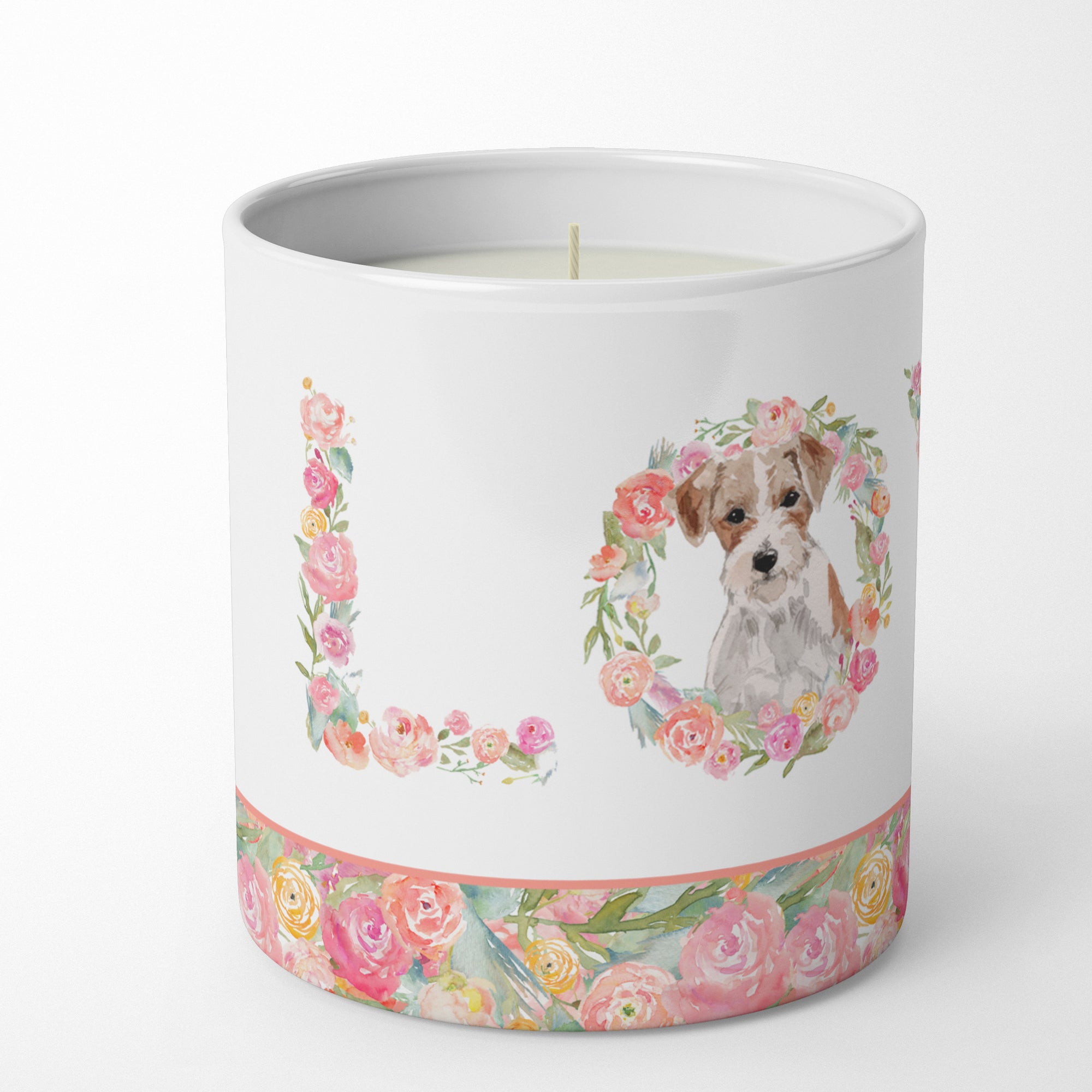 Buy this Jack Russell Terrier Love 10 oz Decorative Soy Candle