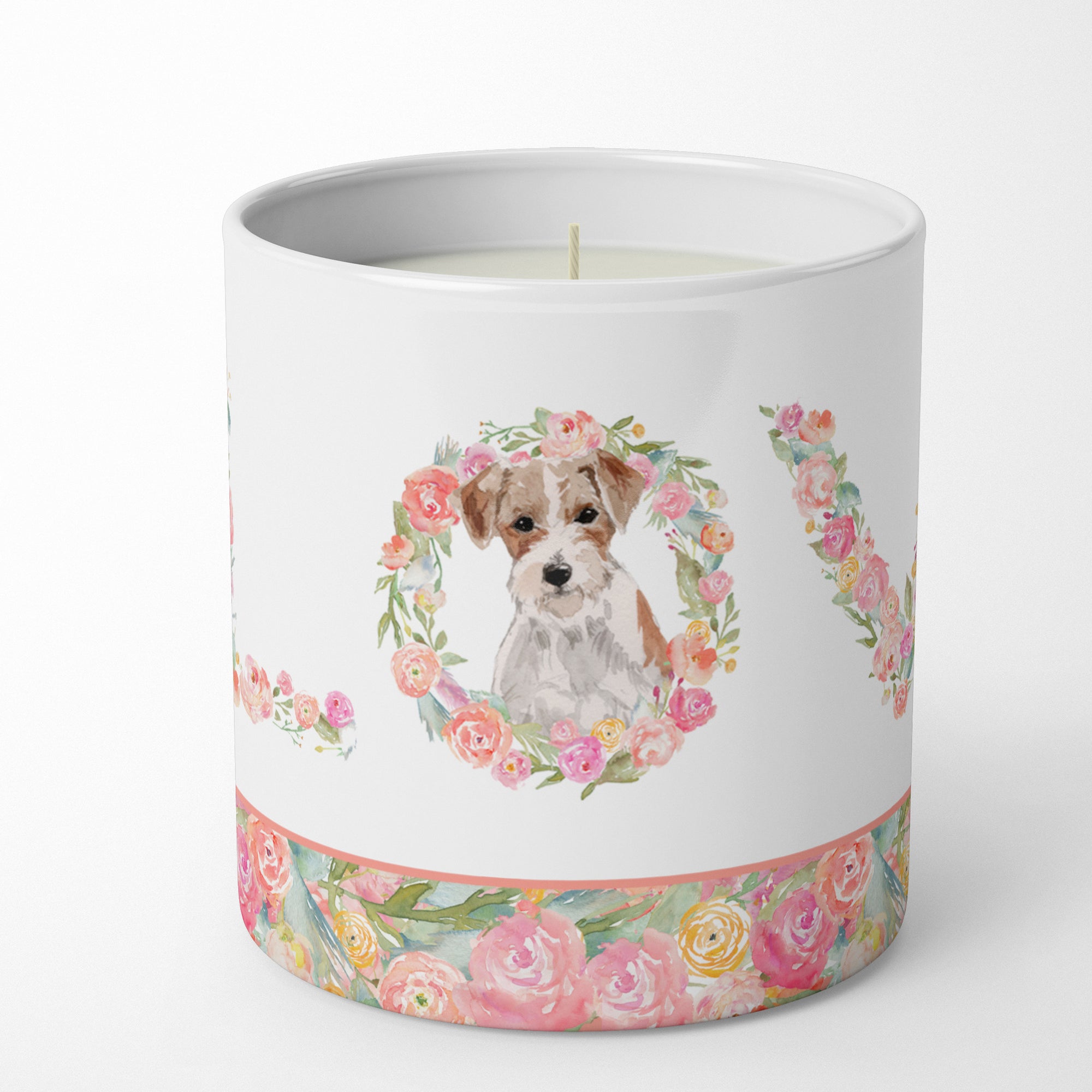 Buy this Jack Russell Terrier Love 10 oz Decorative Soy Candle