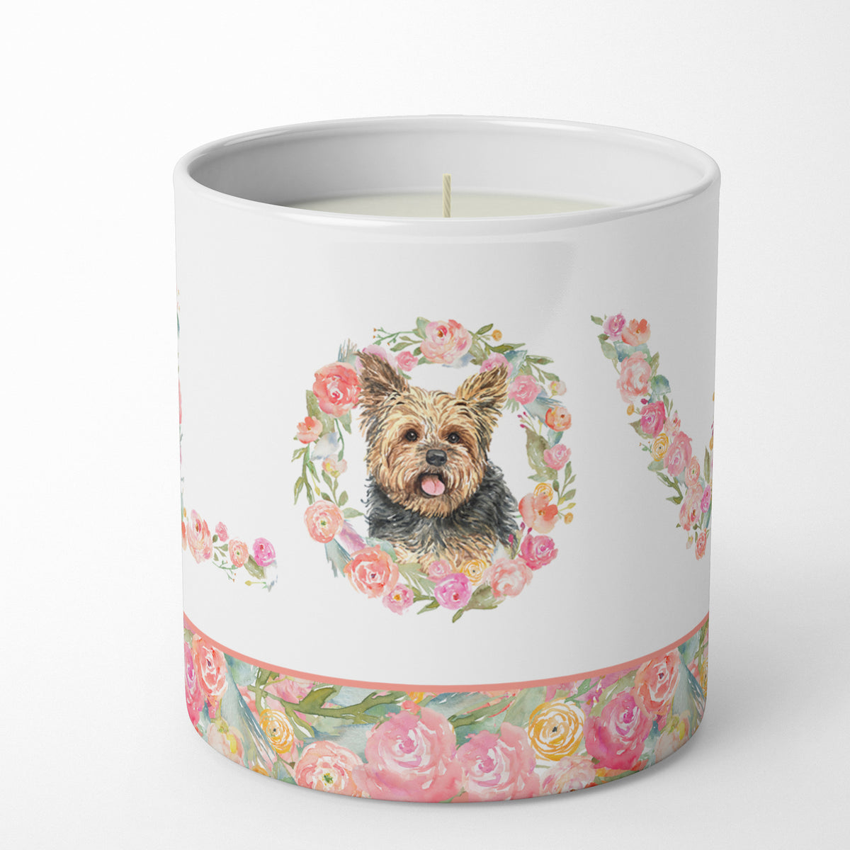 Buy this Yorkshire Terrier Yorkie #3 Love 10 oz Decorative Soy Candle