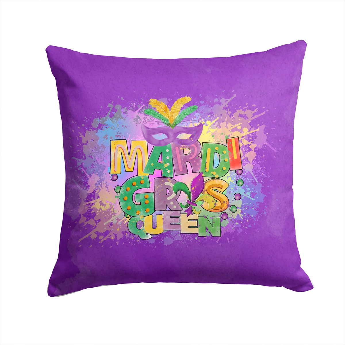 Buy this Mardi Gras Queen Fabric Decorative Pillow