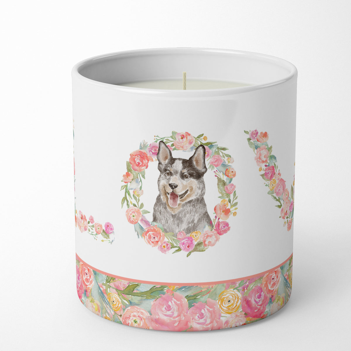 Buy this Australian Cattle Dog #2 Love 10 oz Decorative Soy Candle