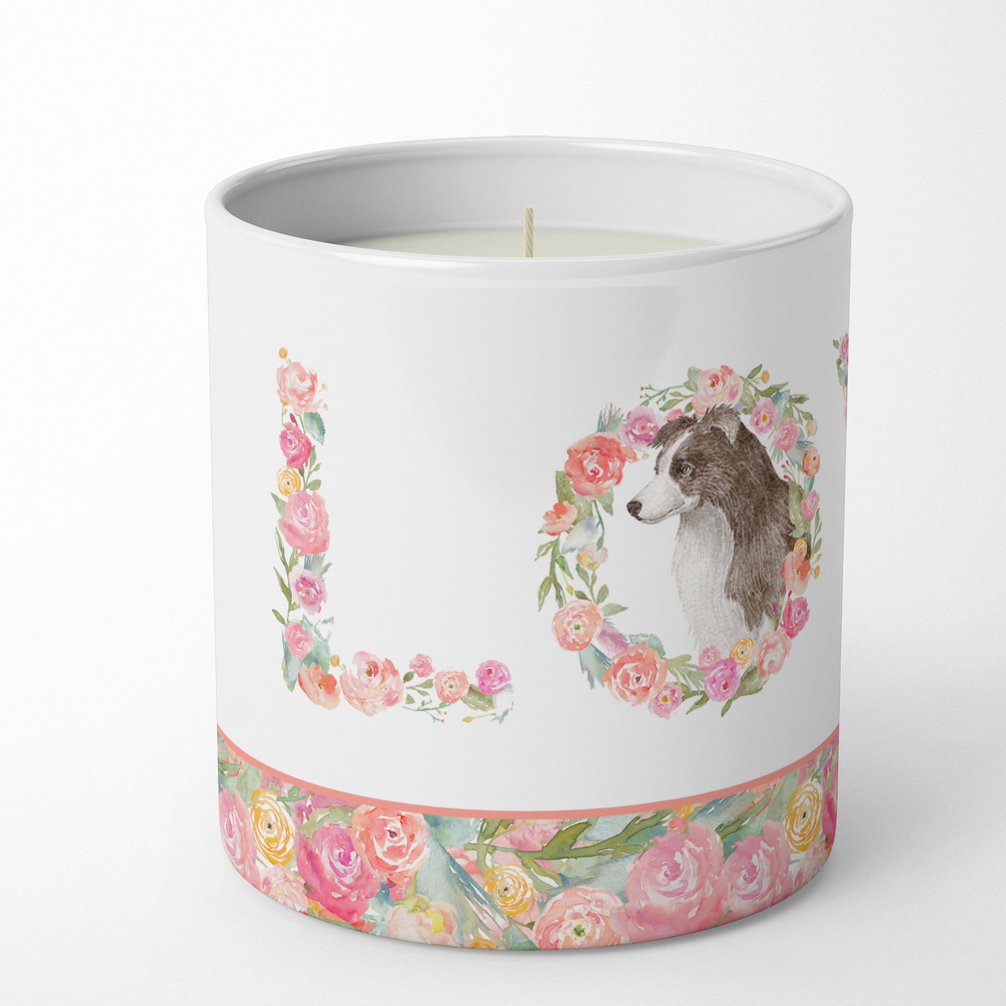 Buy this Border Collie #2 Love 10 oz Decorative Soy Candle