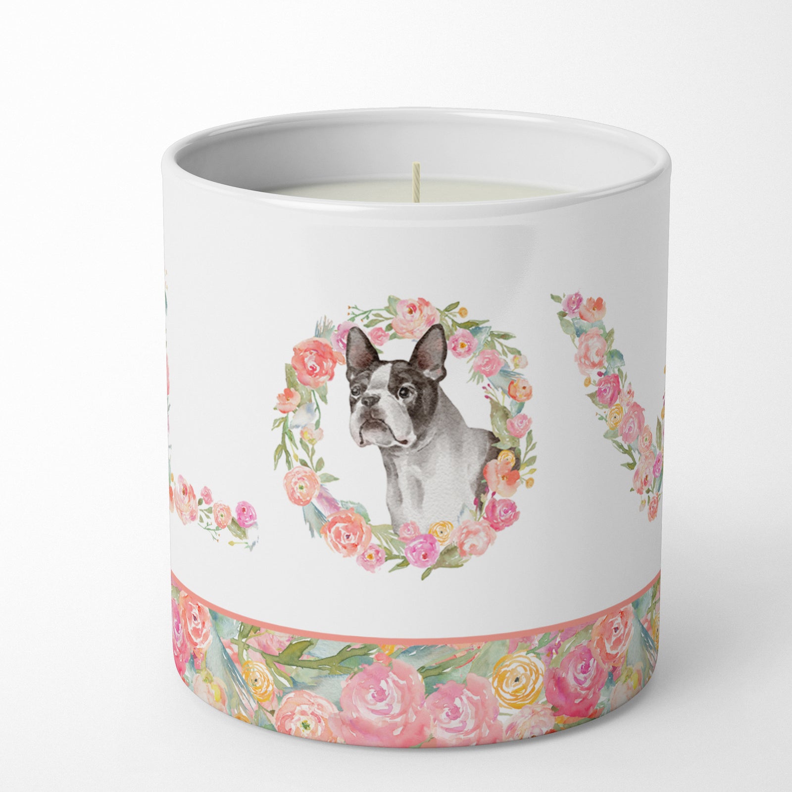 Buy this Boston Terrier Love 10 oz Decorative Soy Candle