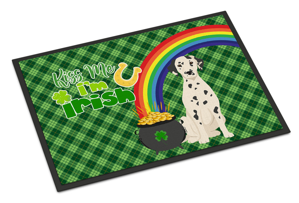 Buy this Dalmatian St. Patrick&#39;s Day Indoor or Outdoor Mat 24x36