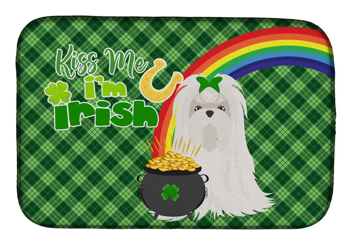 Maltese St. Patrick&#39;s Day Dish Drying Mat  the-store.com.
