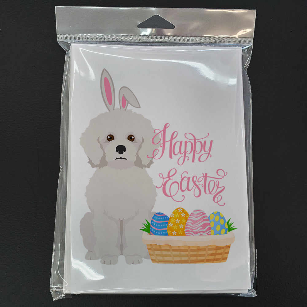 Bichon Frise Easter Greeting Cards and Envelopes Pack of 8 - the-store.com
