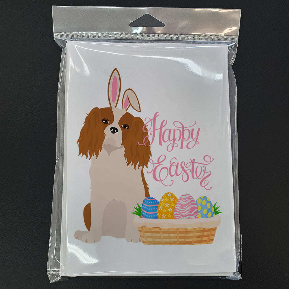 Blenheim Cavalier Spaniel Easter Greeting Cards and Envelopes Pack of 8 - the-store.com