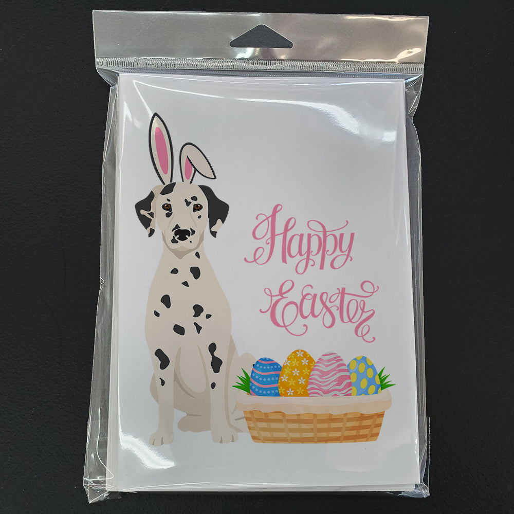 Dalmatian Easter Greeting Cards and Envelopes Pack of 8 - the-store.com