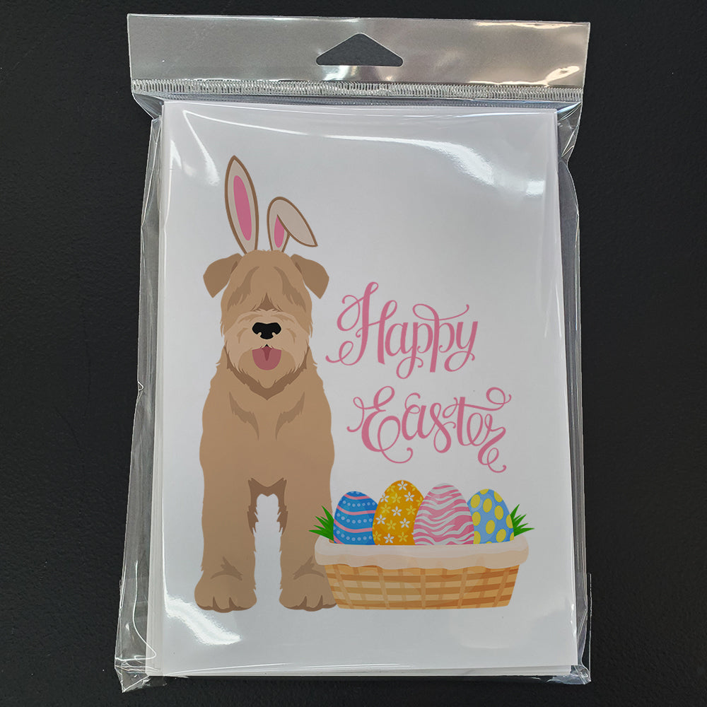 Red Wheaten Terrier Easter Greeting Cards and Envelopes Pack of 8 - the-store.com