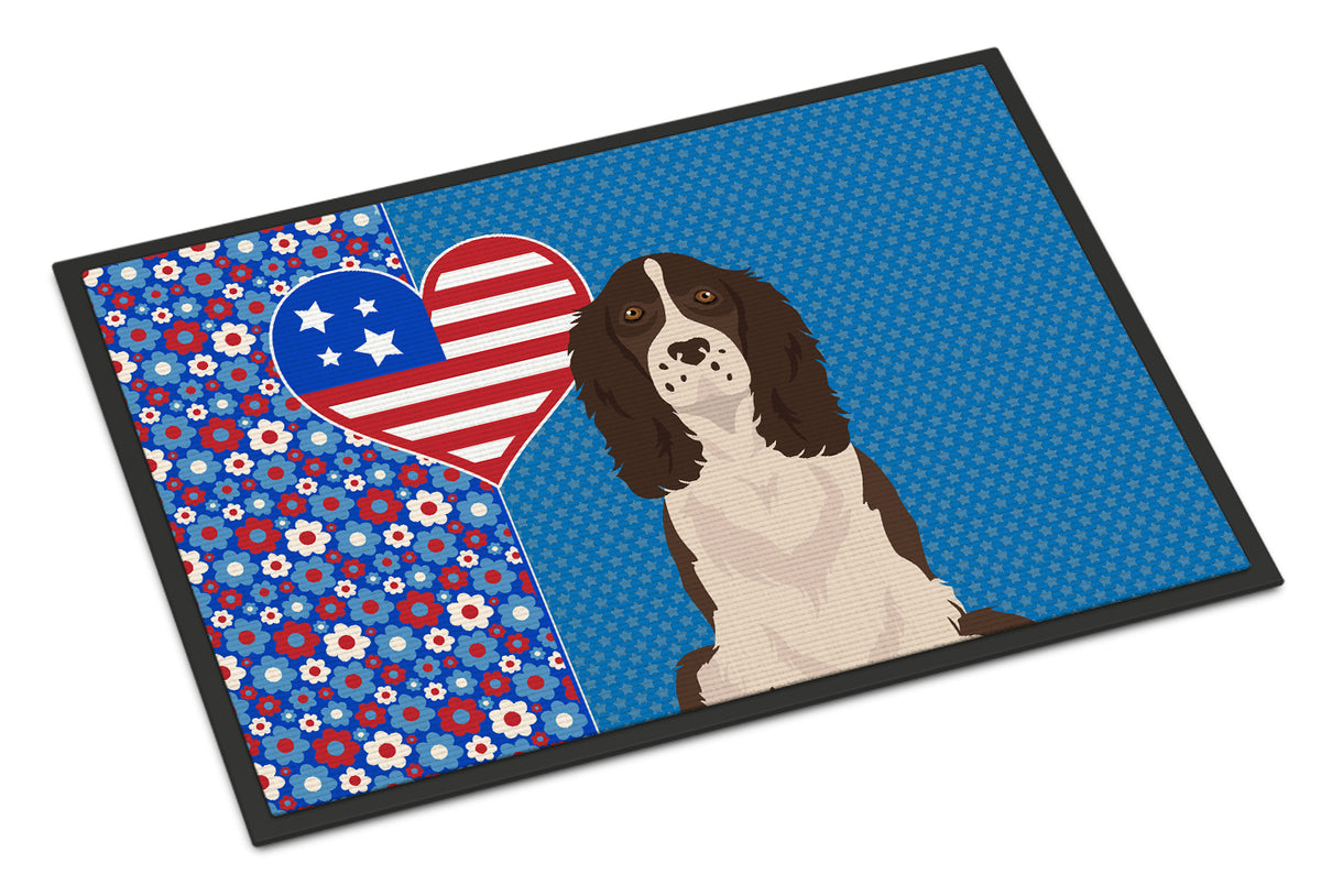 Buy this Liver English Springer Spaniel USA American Indoor or Outdoor Mat 24x36
