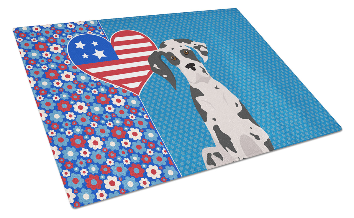 Buy this Harlequin Great Dane USA American Glass Cutting Board Large