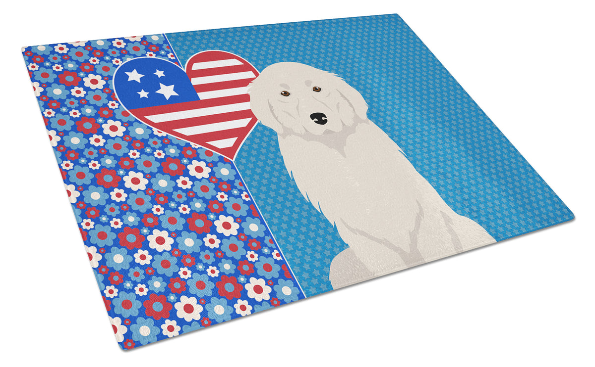 Buy this Great Pyrenees USA American Glass Cutting Board Large