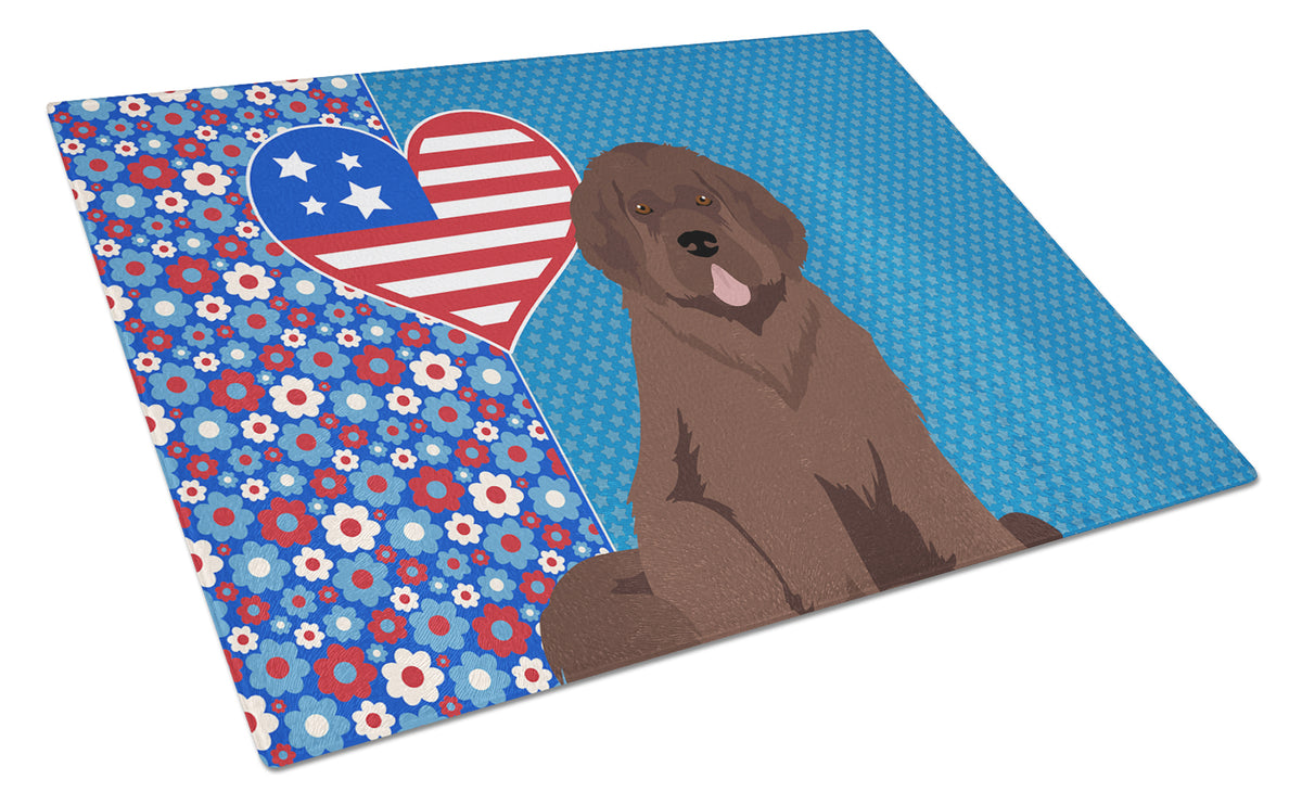 Buy this Brown Newfoundland USA American Glass Cutting Board Large