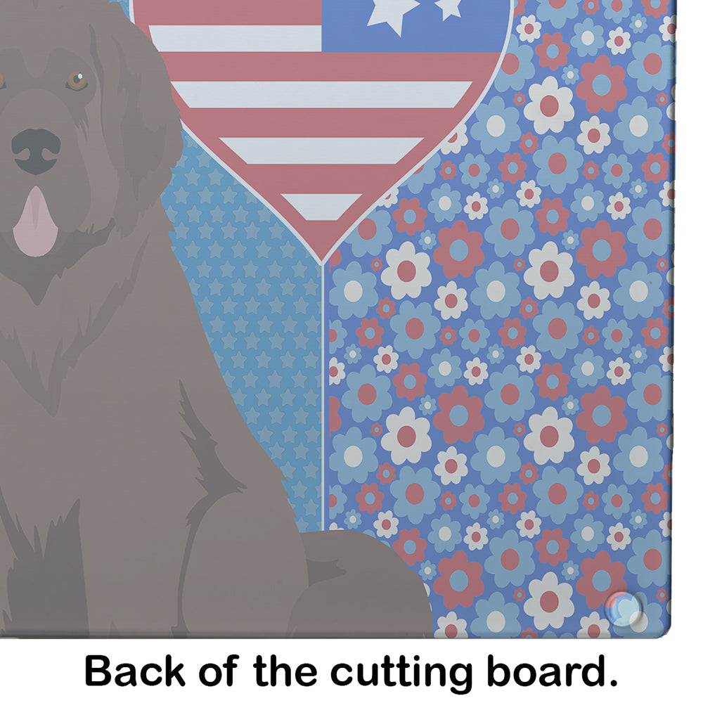 Brown Newfoundland USA American Glass Cutting Board Large - the-store.com