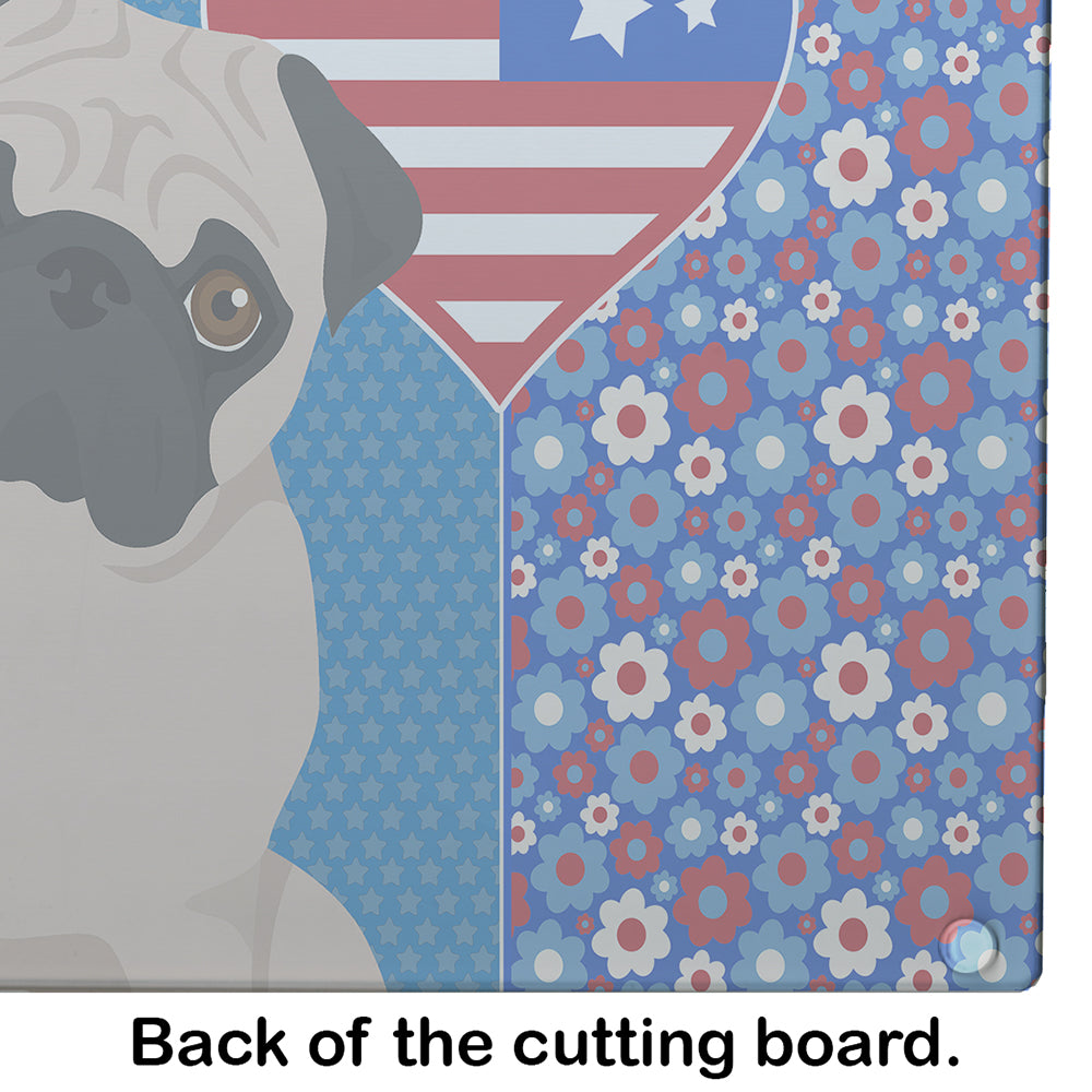 Fawn Pug USA American Glass Cutting Board Large - the-store.com