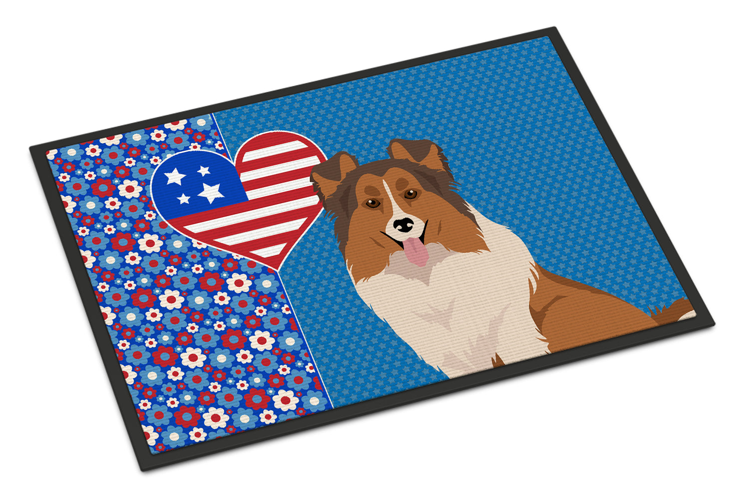 Buy this Sable Sheltie USA American Indoor or Outdoor Mat 24x36