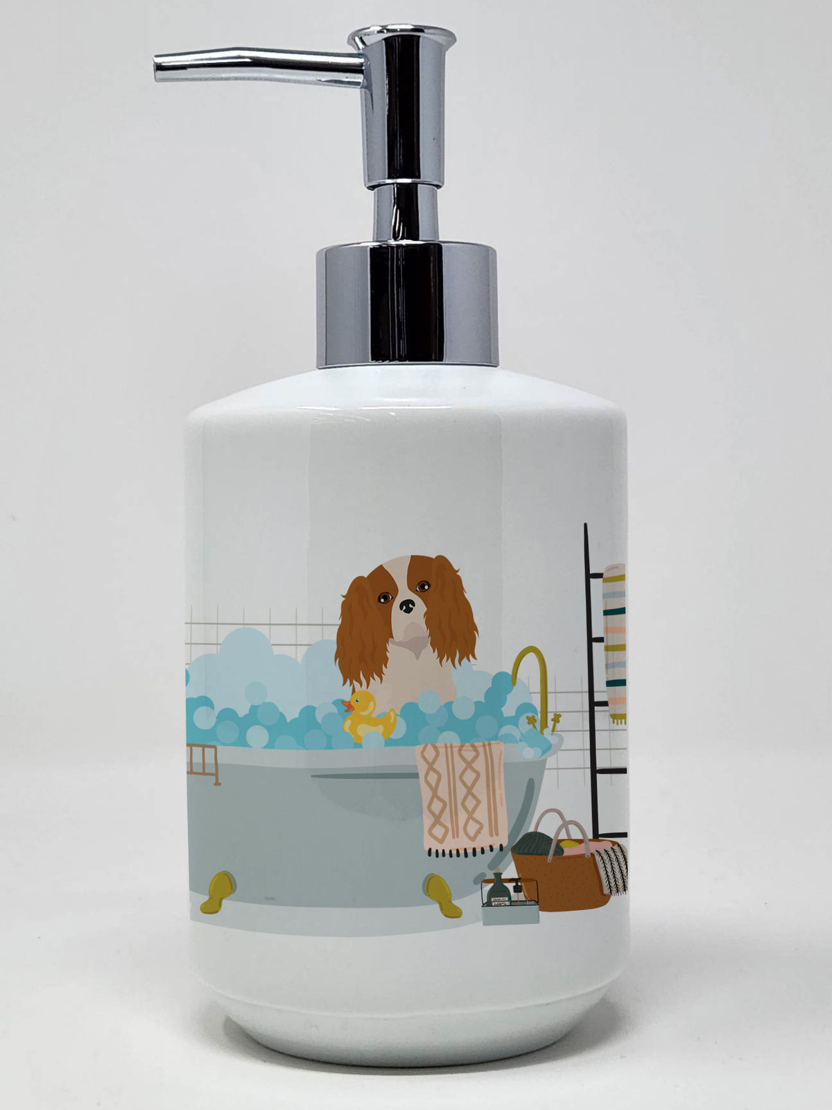Buy this Blenheim Cavalier Spaniel Ceramic Soap Dispenser