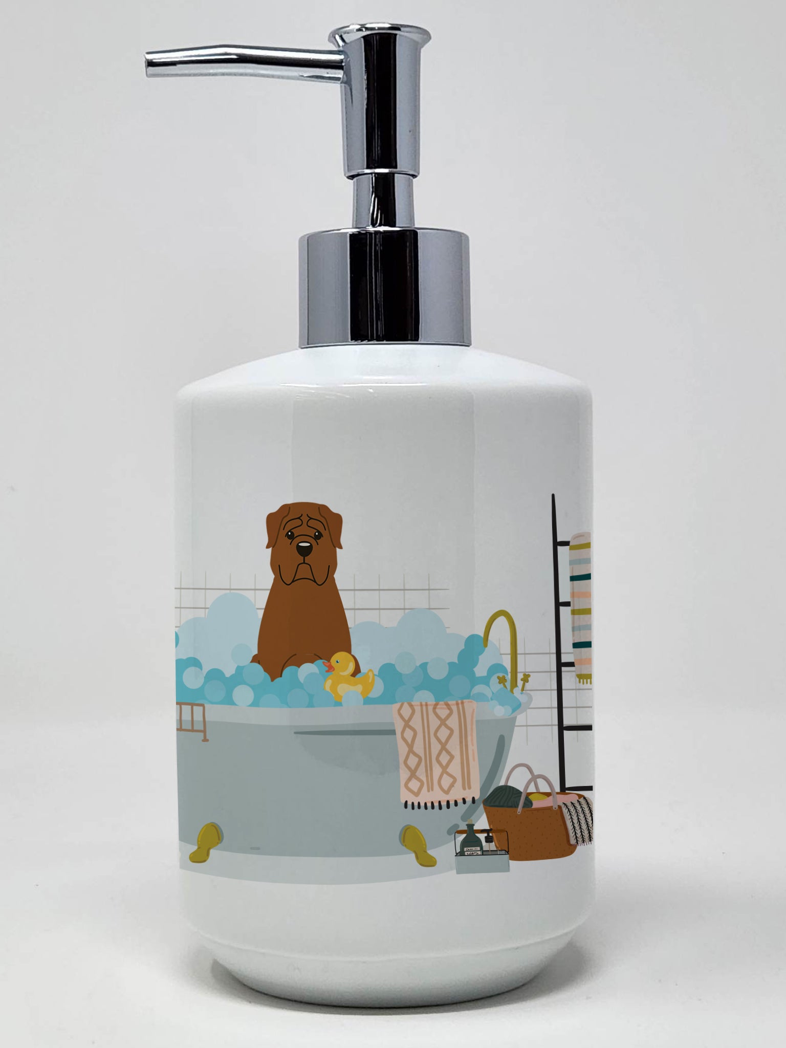 Buy this Dogue de Bourdeaux in Bathtub Ceramic Soap Dispenser