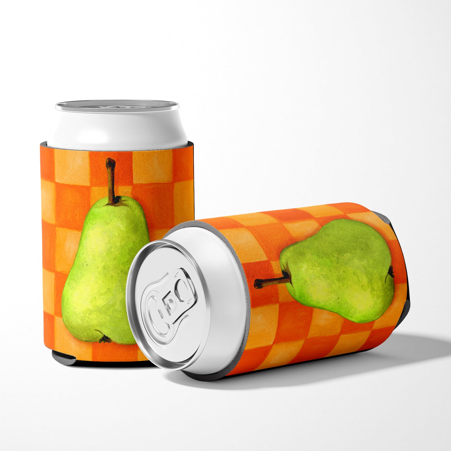 Pear in Orange by Ute Nuhn Can or Bottle Hugger WHW0117CC
