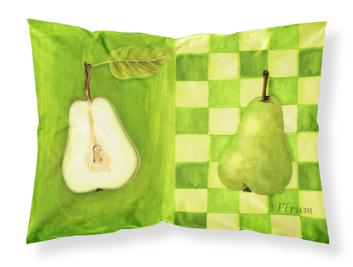 Pear by Ute Nuhn Fabric Standard Pillowcase WHW0121PILLOWCASE by Caroline&#39;s Treasures