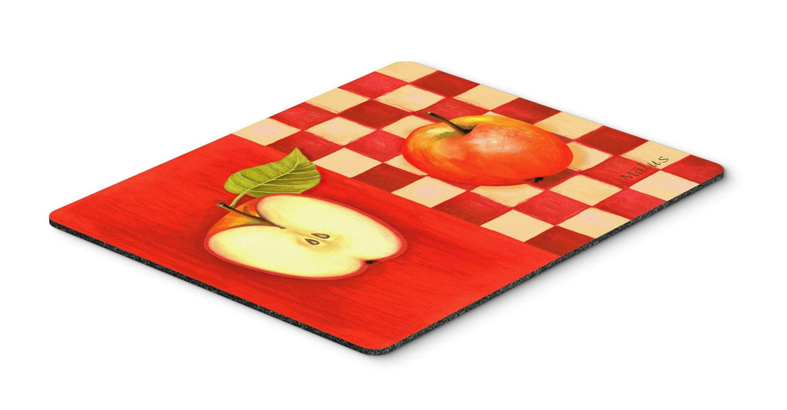 Apple by Ute Nuhn Mouse Pad, Hot Pad or Trivet WHW0122MP by Caroline's Treasures