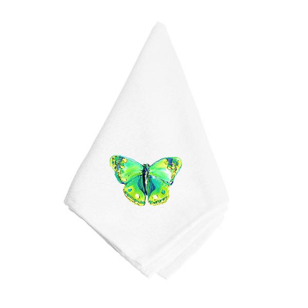 Bright Green Butterfly Napkin 8863NAP by Caroline&#39;s Treasures