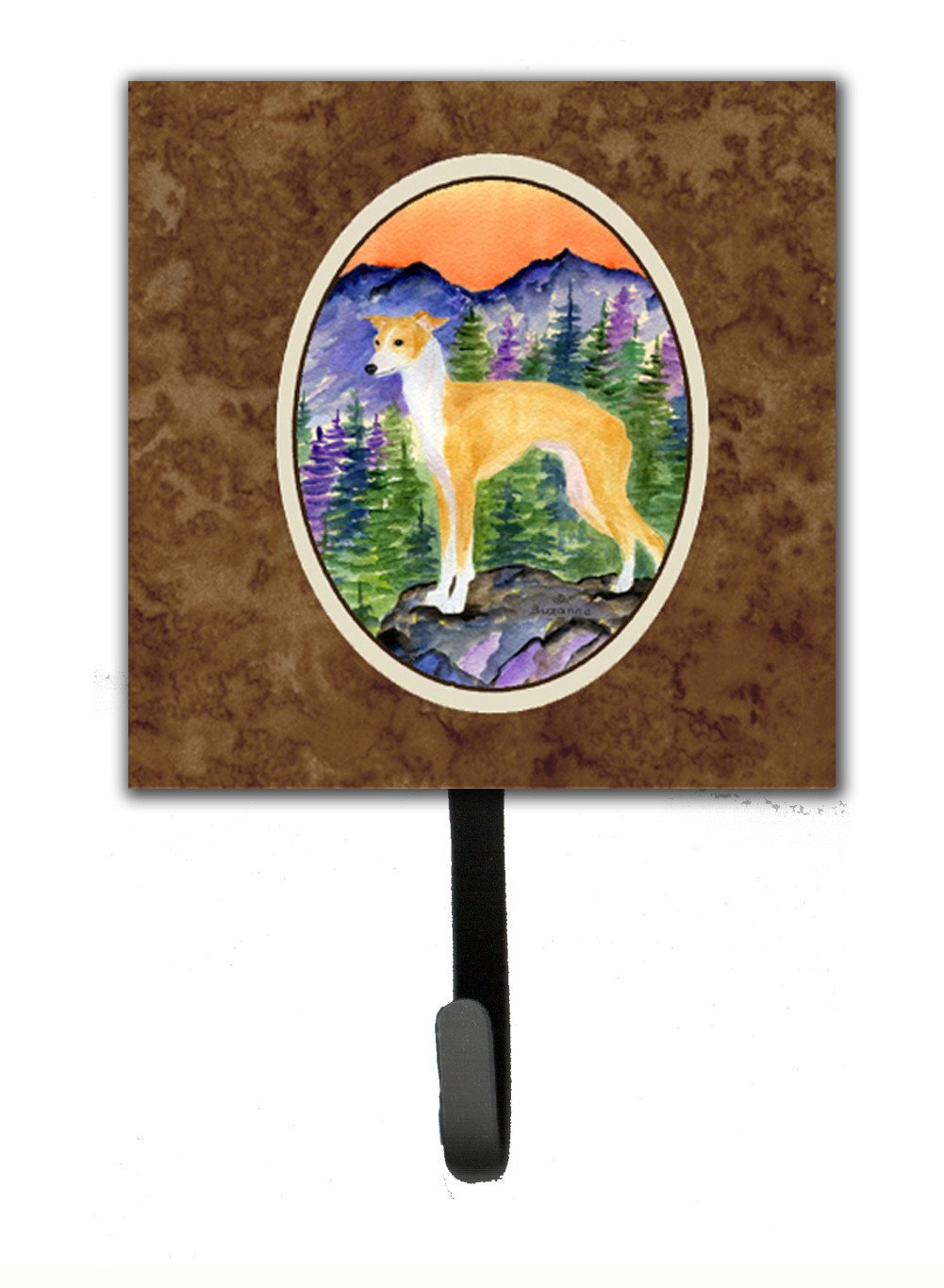 Caroline's Treasures Italian Greyhound Leash Holder or Key Hook