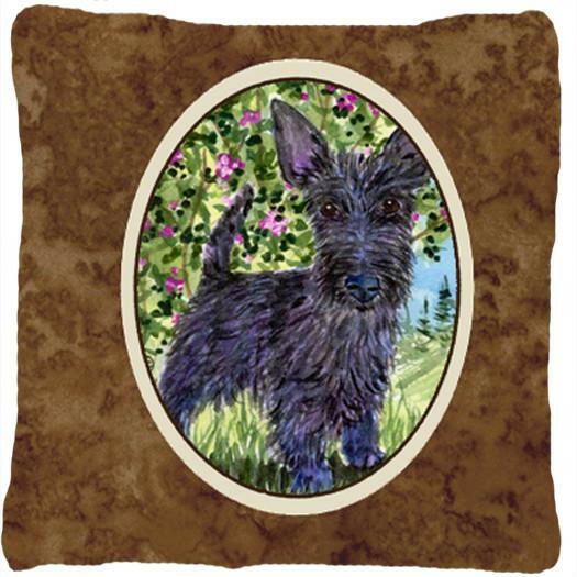 Scottish Terrier Decorative   Canvas Fabric Pillow by Caroline&#39;s Treasures