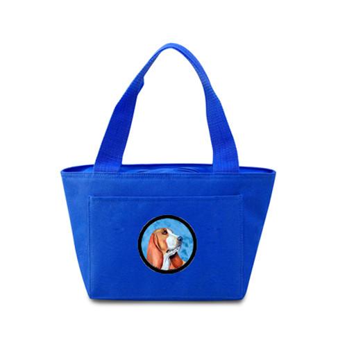 Blue Basset Hound  Lunch Bag or Doggie Bag LH9377BU by Caroline's Treasures
