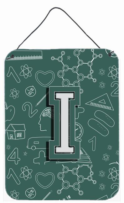 Letter I Back to School Initial Wall or Door Hanging Prints CJ2010-IDS1216 by Caroline&#39;s Treasures