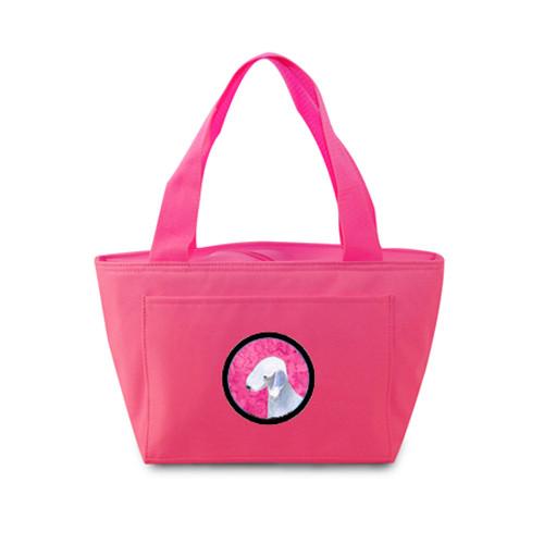 Pink Bedlington Terrier  Lunch Bag or Doggie Bag SS4759-PK by Caroline's Treasures