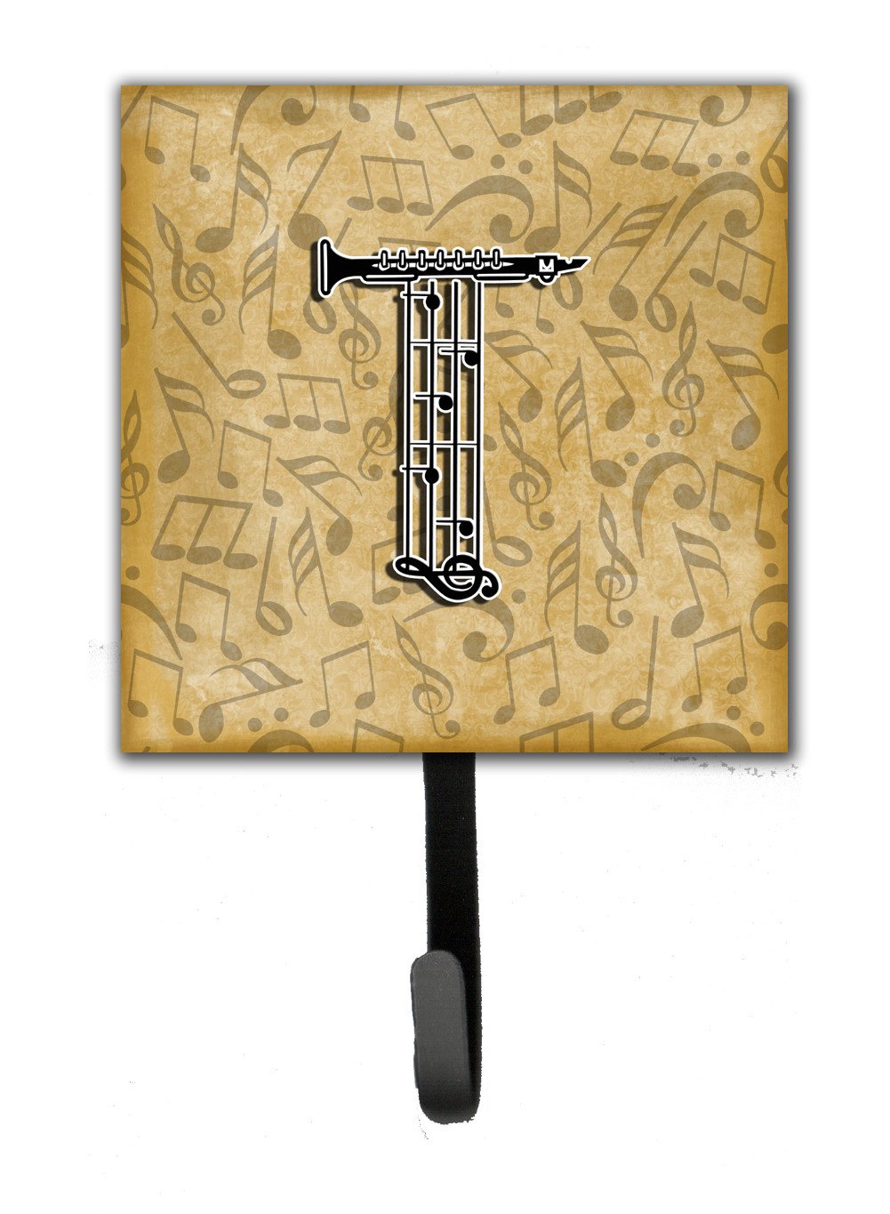 Letter T Musical Instrument Alphabet Leash or Key Holder CJ2004-TSH4 by Caroline&#39;s Treasures