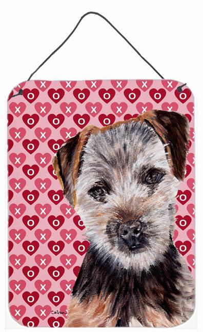 Norfolk Terrier Puppy Hearts and Love Wall or Door Hanging Prints SC9711DS1216 by Caroline&#39;s Treasures