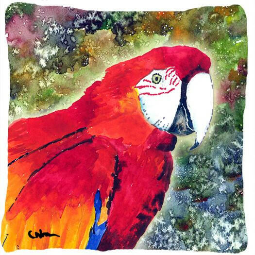 Bird - Parrot Decorative   Canvas Fabric Pillow - the-store.com
