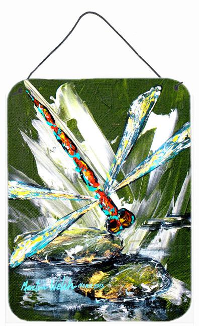 Bug Eye Dragonfly Wall or Door Hanging Prints MW1182DS1216 by Caroline's Treasures