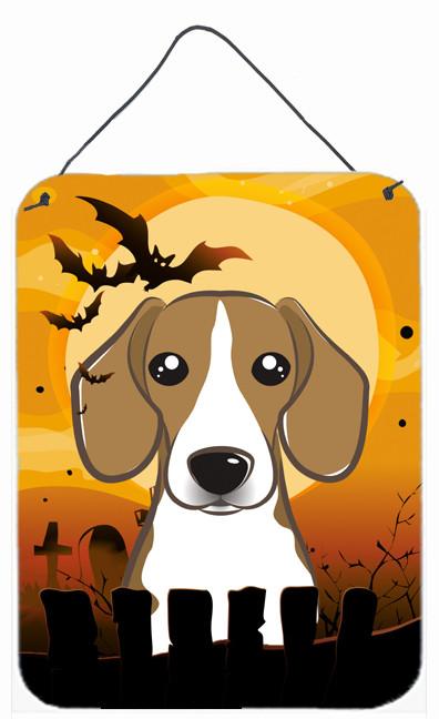 Halloween Beagle Wall or Door Hanging Prints BB1797DS1216 by Caroline's Treasures