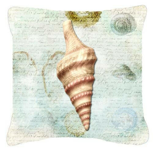 Shells    Canvas Fabric Decorative Pillow by Caroline&#39;s Treasures