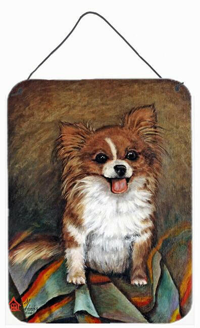 Cecilia Chihuahua Long Hair  Wall or Door Hanging Prints MH1039DS1216 by Caroline&#39;s Treasures