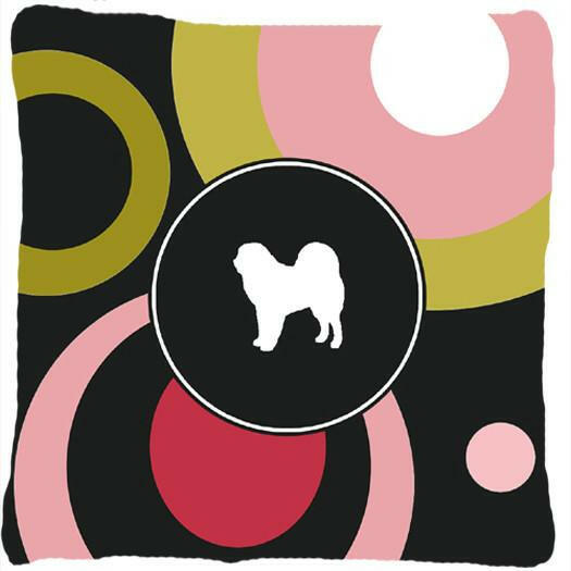 Tibetan Mastiff Decorative   Canvas Fabric Pillow by Caroline&#39;s Treasures