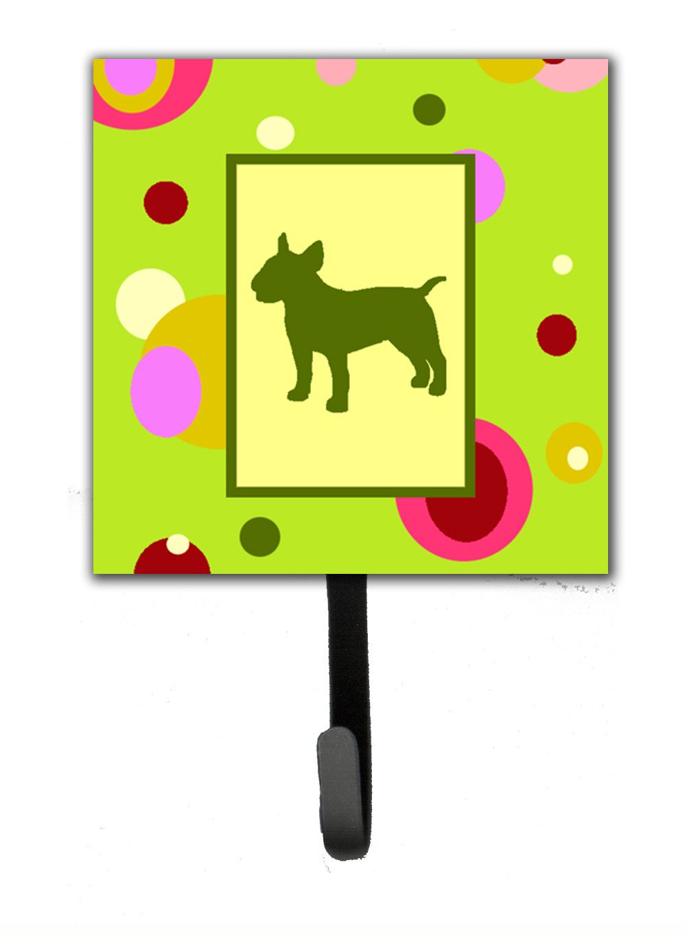 Bull Terrier Leash Holder or Key Hook by Caroline&#39;s Treasures