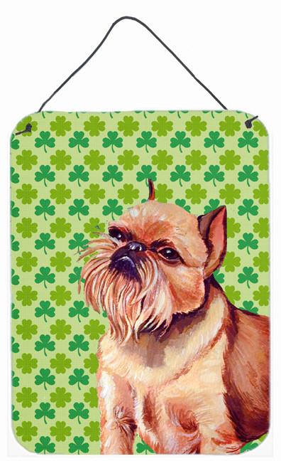 Brussels Griffon St. Patrick&#39;s Day Shamrock Wall or Door Hanging Prints by Caroline&#39;s Treasures