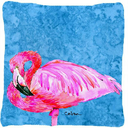 Bird - Flamingo Decorative   Canvas Fabric Pillow - the-store.com