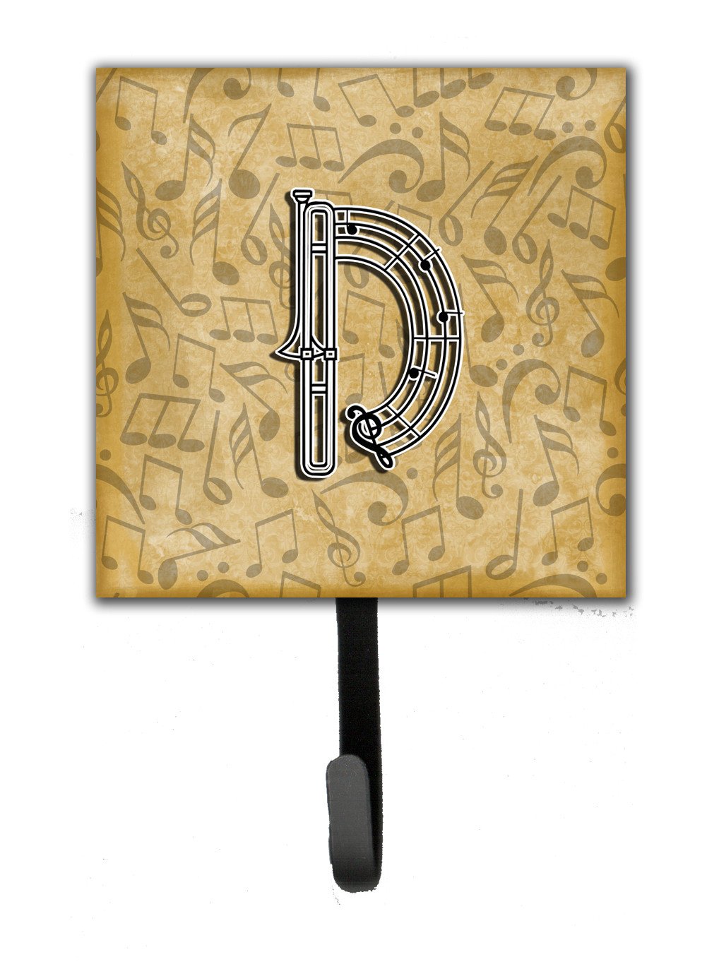 Letter D Musical Instrument Alphabet Leash or Key Holder CJ2004-DSH4 by Caroline&#39;s Treasures