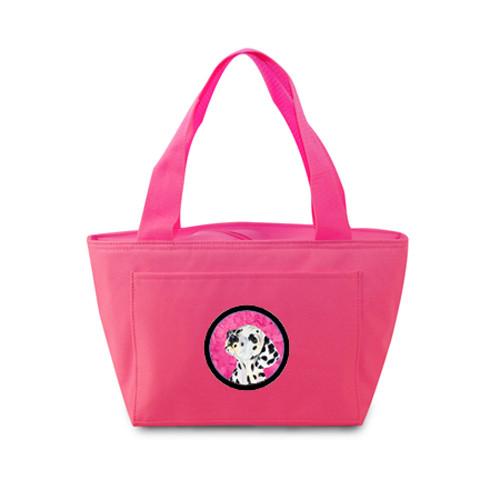 Pink Dalmatian  Lunch Bag or Doggie Bag SS4768-PK by Caroline's Treasures