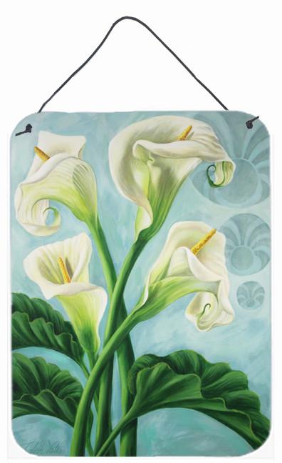 Arum Lilly by Judith Yates Wall or Door Hanging Prints JYJ0070DS1216 by Caroline&#39;s Treasures