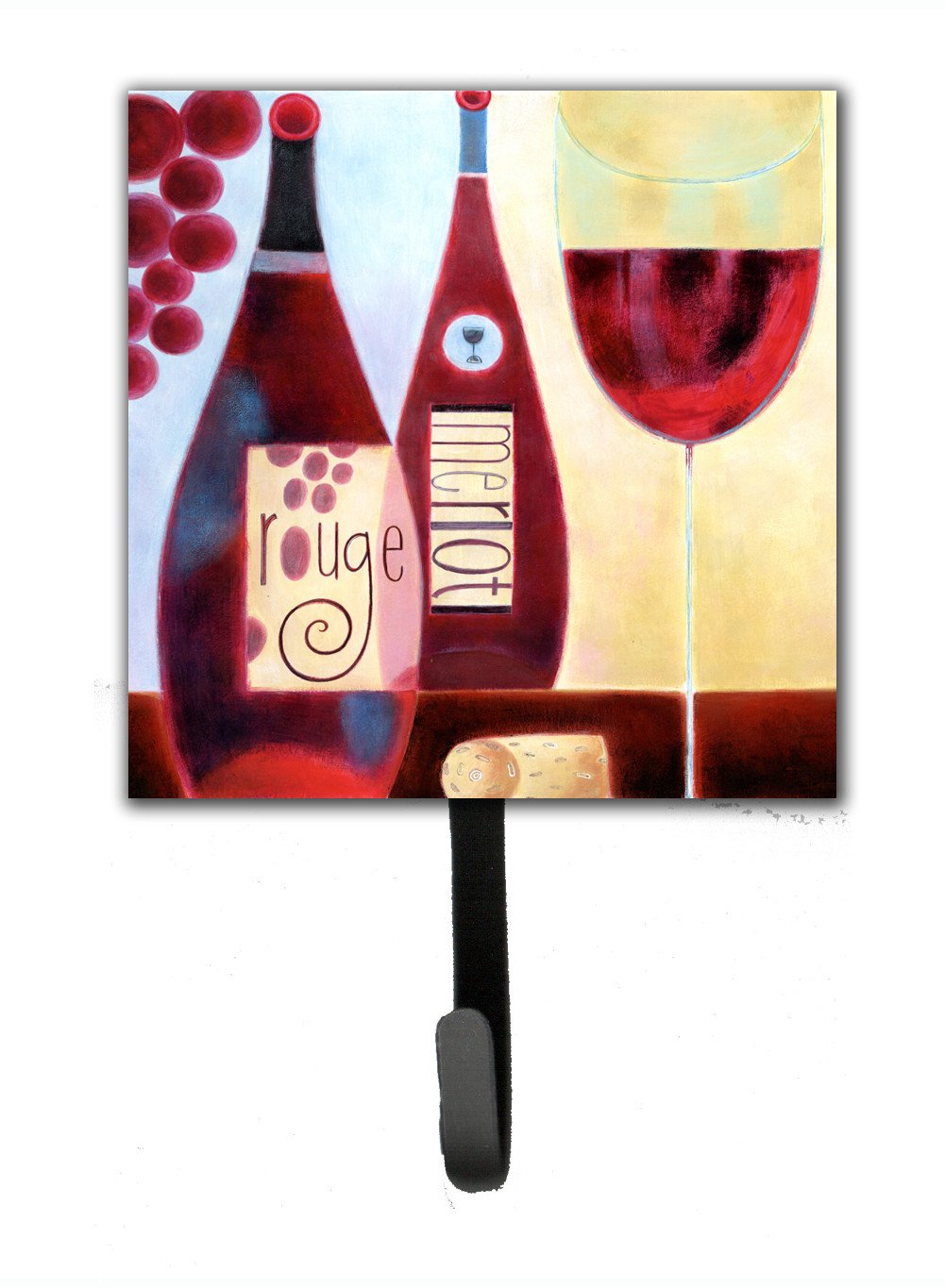 Wine Collection Rouge by Cathy Brear Leash or Key Holder BCBR0069SH4 by Caroline&#39;s Treasures