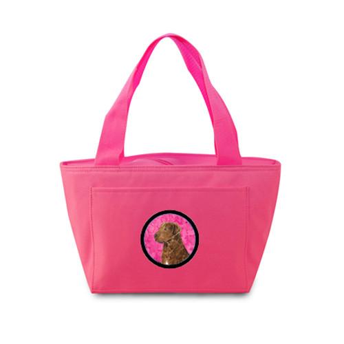 Pink Chesapeake Bay Retriever  Lunch Bag or Doggie Bag SS4807-PK by Caroline&#39;s Treasures