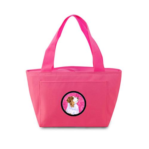 Pink Australian Shepherd  Lunch Bag or Doggie Bag LH9363PK by Caroline&#39;s Treasures